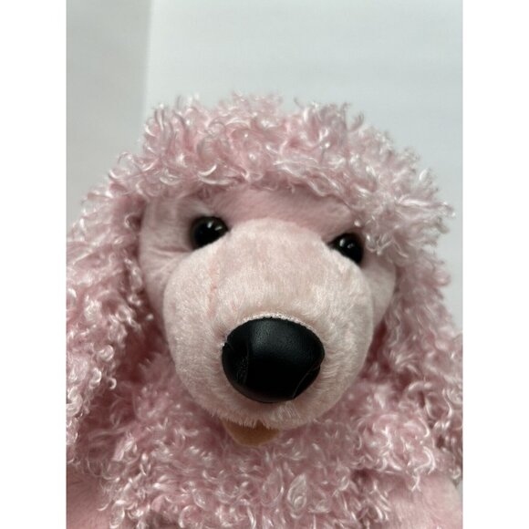 Pink Poodle Plush 19” Dog With Magnetic Mouth BAB - Picture 3 of 5